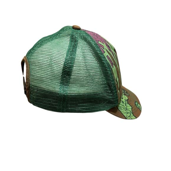 Vintage Volcom Stone Mesh Trucker Hat Snapback Cap Artist Series Graffiti Y2K - Picture 6 of 7